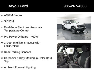 2026 Ford Bronco Big Bend 222A