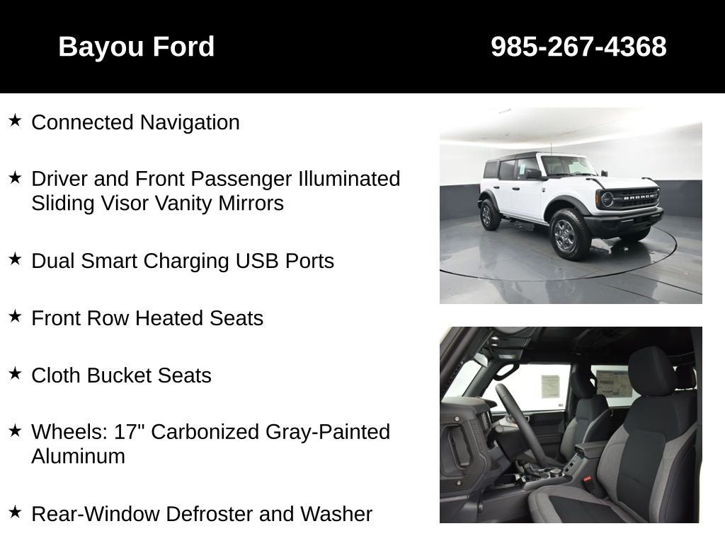 2026 Ford Bronco Big Bend 222A