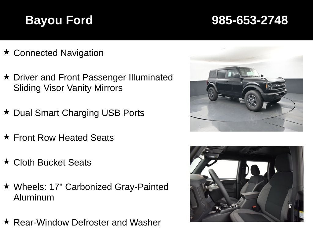 2026 Ford Bronco Big Bend 222A