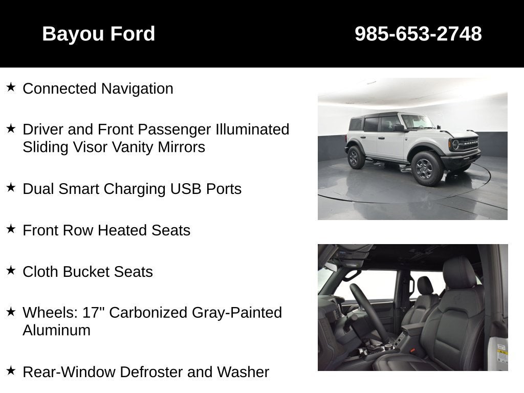 2026 Ford Bronco Big Bend 222A