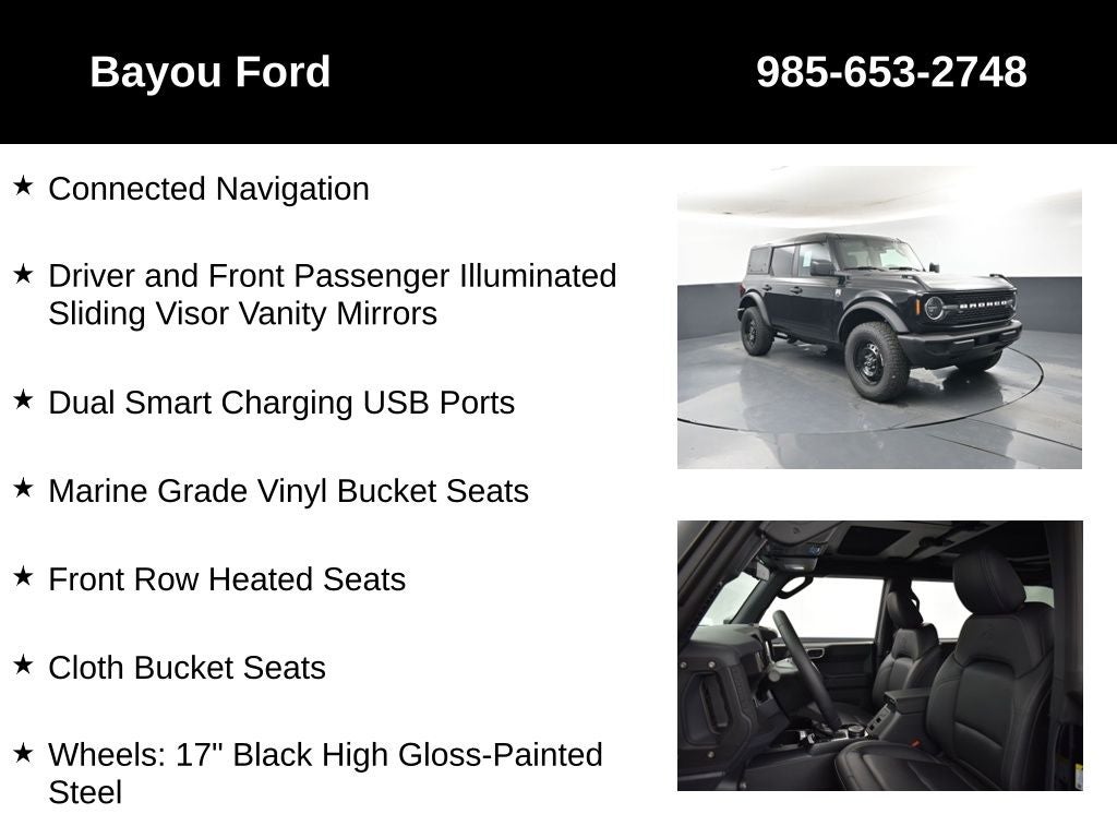 2026 Ford Bronco Big Bend 222A