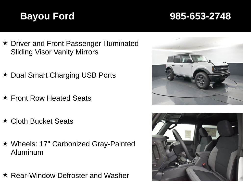 2026 Ford Bronco Big Bend 222A