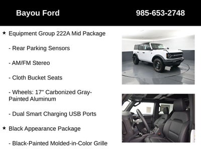 2026 Ford Bronco Big Bend 222A