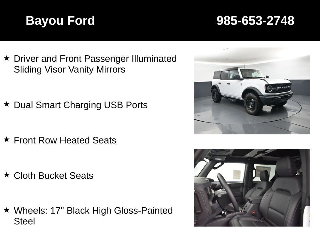 2026 Ford Bronco Big Bend 222A