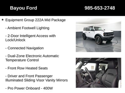 2026 Ford Bronco Big Bend 222A