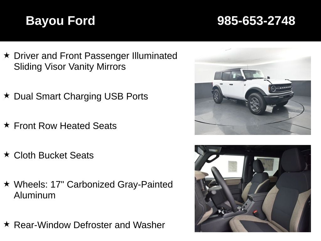 2026 Ford Bronco Big Bend 222A