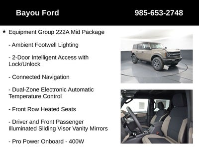 2026 Ford Bronco Big Bend 222A