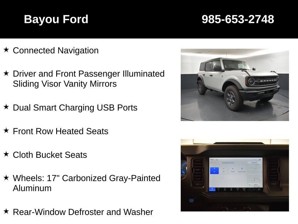 2026 Ford Bronco Big Bend 222A