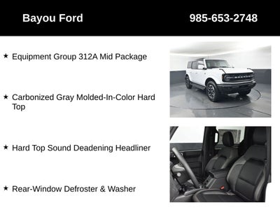 2025 Ford Bronco Outer Banks 312A