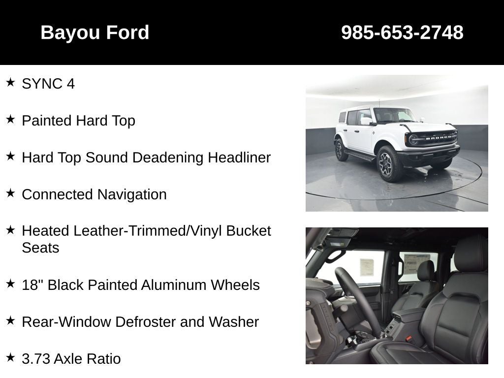 2026 Ford Bronco Outer Banks