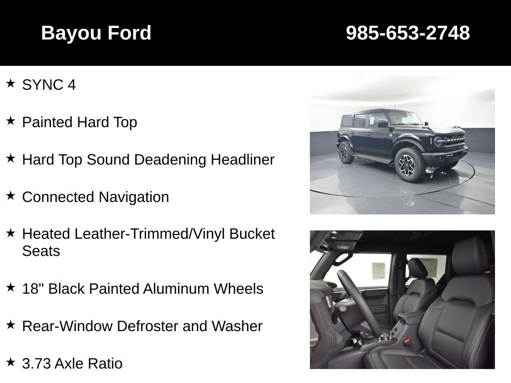 2026 Ford Bronco Outer Banks 312A