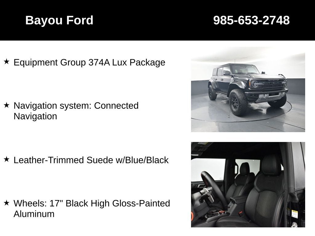 2025 Ford Bronco Raptor 374A