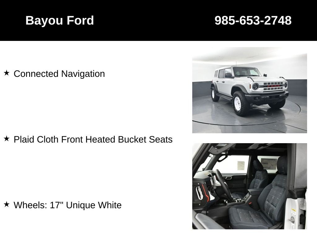 2026 Ford Bronco Heritage Edition 662A