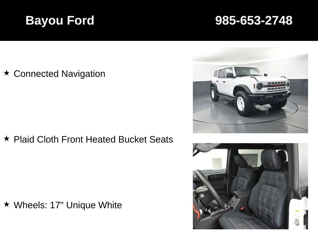 2026 Ford Bronco Heritage Edition 662A