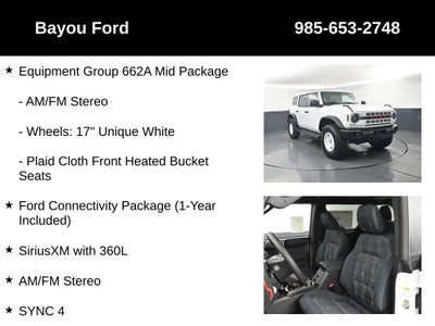 2026 Ford Bronco Heritage Edition 662A