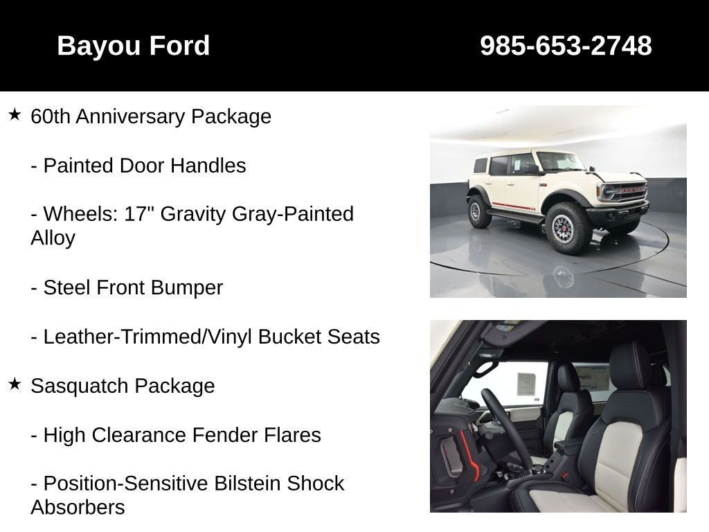 2026 Ford Bronco Outer Banks 314A