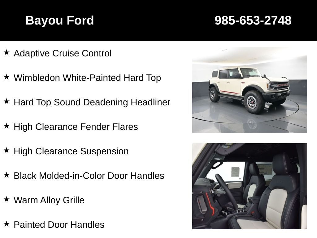 2026 Ford Bronco Outer Banks 314A