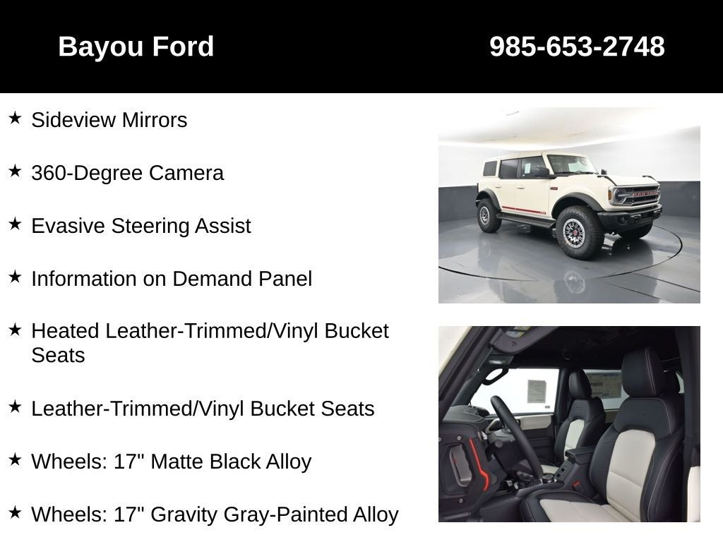 2026 Ford Bronco Outer Banks 314A