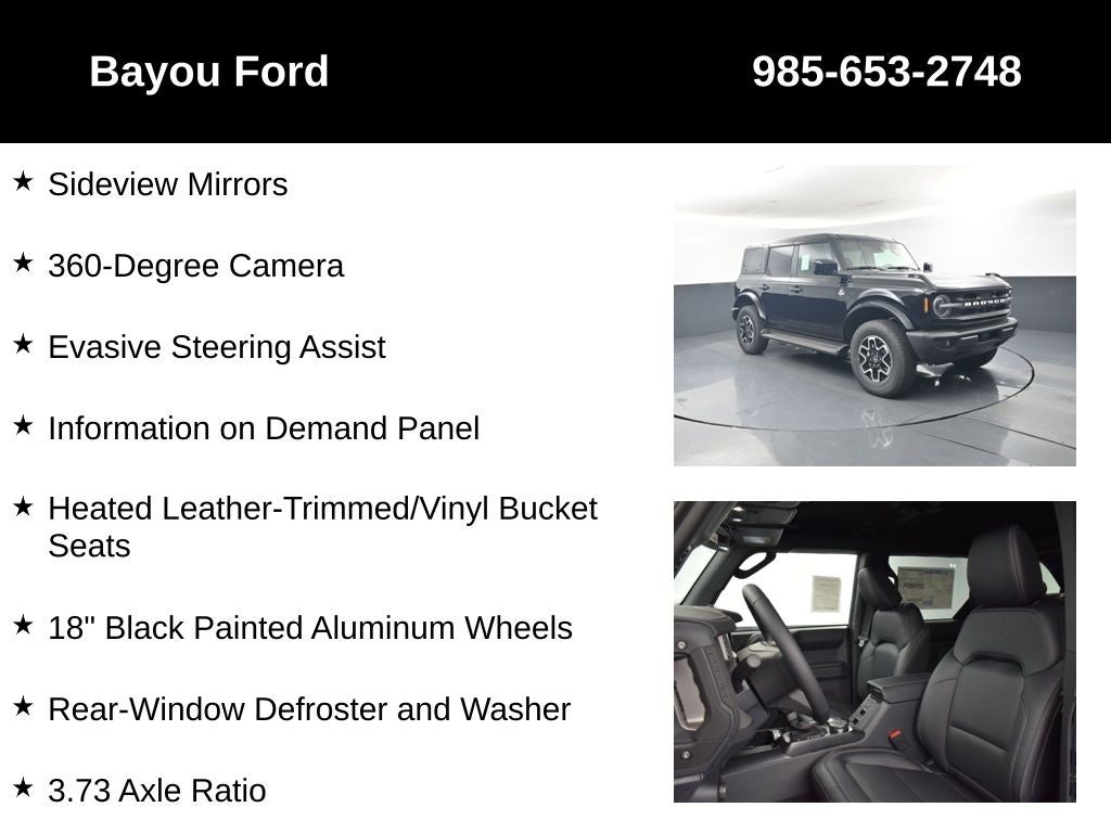 2026 Ford Bronco Outer Banks 314A