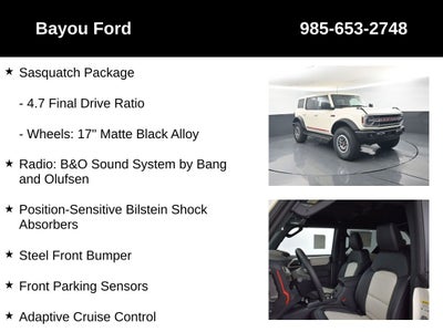 2026 Ford Bronco Outer Banks 314A