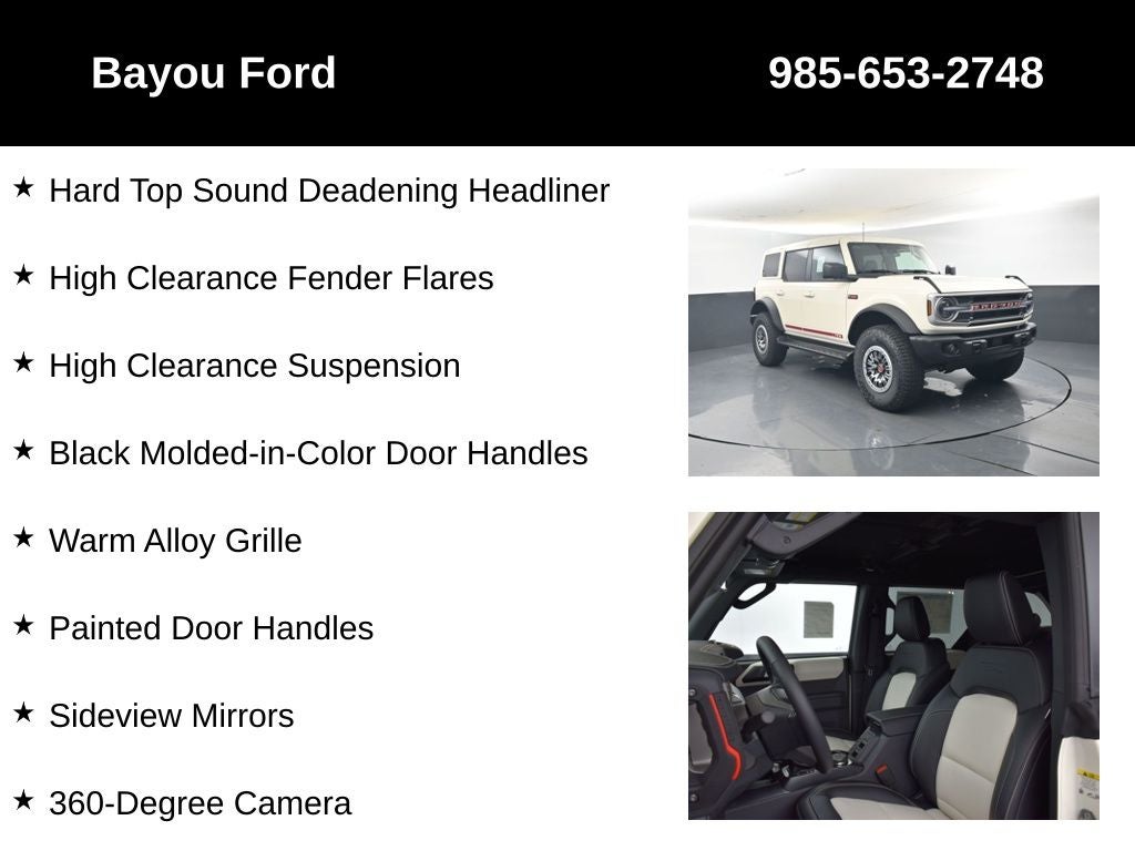 2026 Ford Bronco Outer Banks 314A