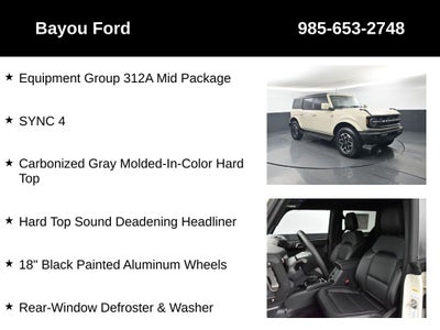 2025 Ford Bronco Outer Banks 312A