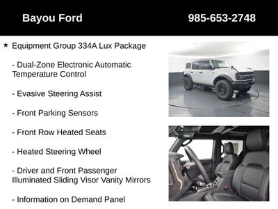 2026 Ford Bronco Badlands 334A