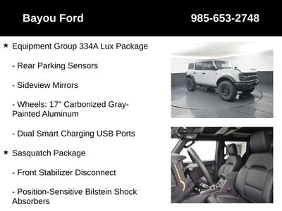 2026 Ford Bronco Badlands 334A