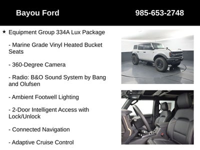 2026 Ford Bronco Badlands 334A