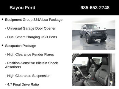 2025 Ford Bronco Badlands 334A