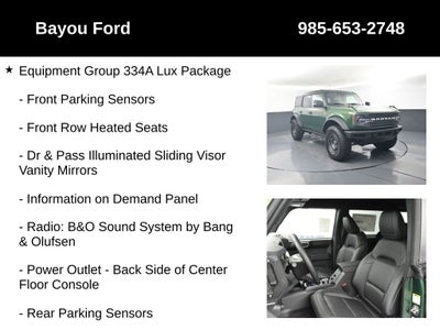 2025 Ford Bronco Badlands 334A