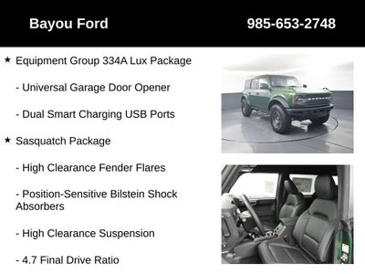 2025 Ford Bronco Badlands 334A