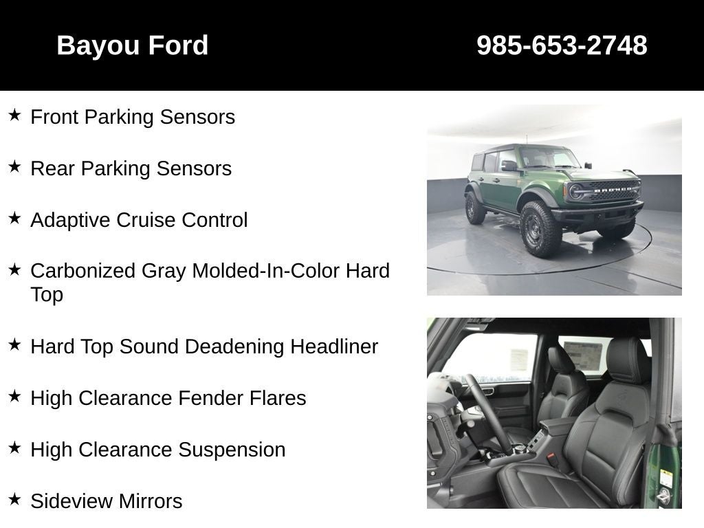 2025 Ford Bronco Badlands 334A