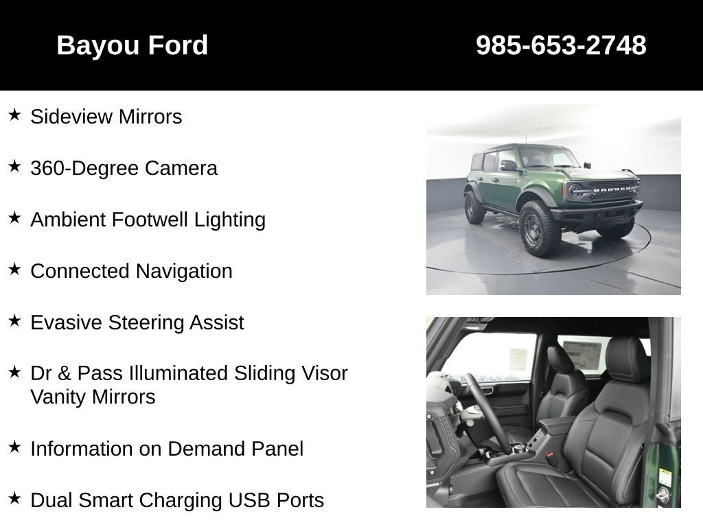 2025 Ford Bronco Badlands 334A