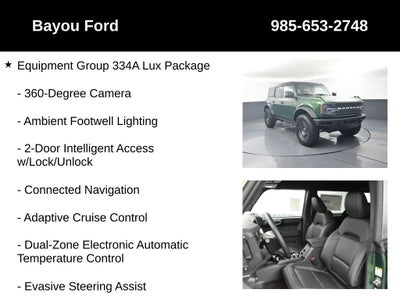 2025 Ford Bronco Badlands 334A