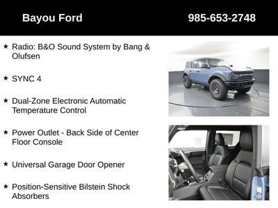 2025 Ford Bronco Badlands 334A