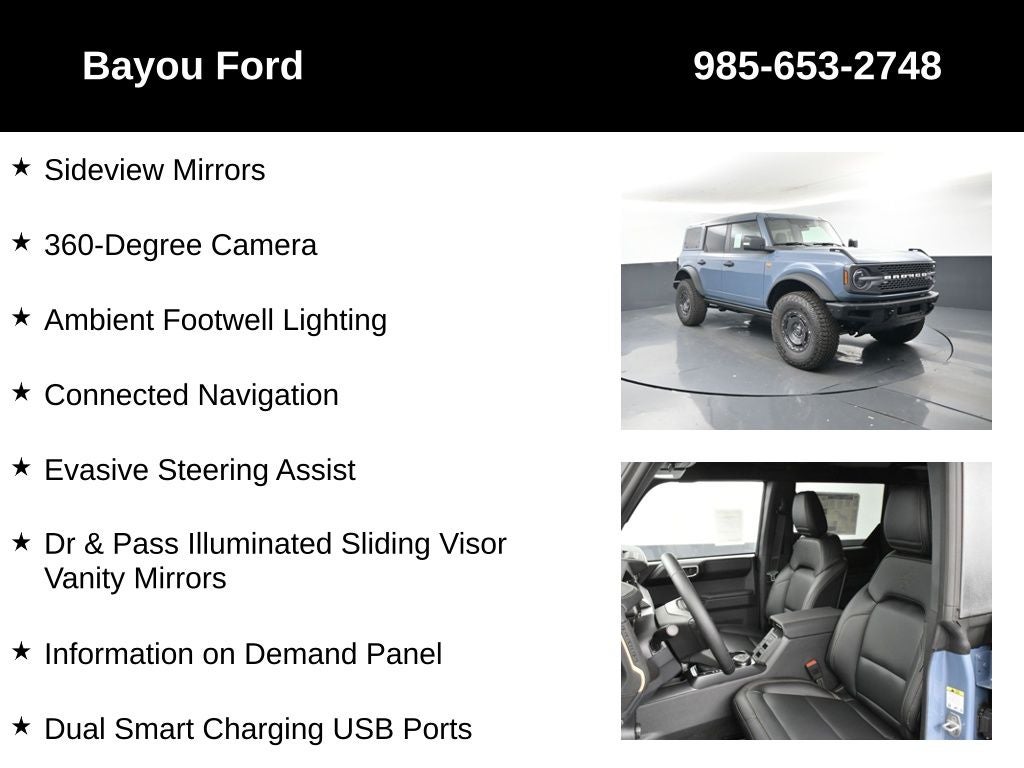 2025 Ford Bronco Badlands 334A