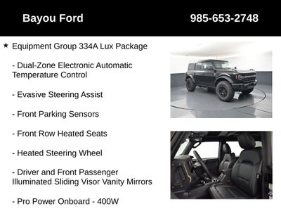 2026 Ford Bronco Badlands 334A