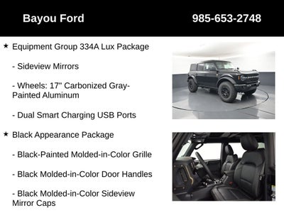 2026 Ford Bronco Badlands 334A