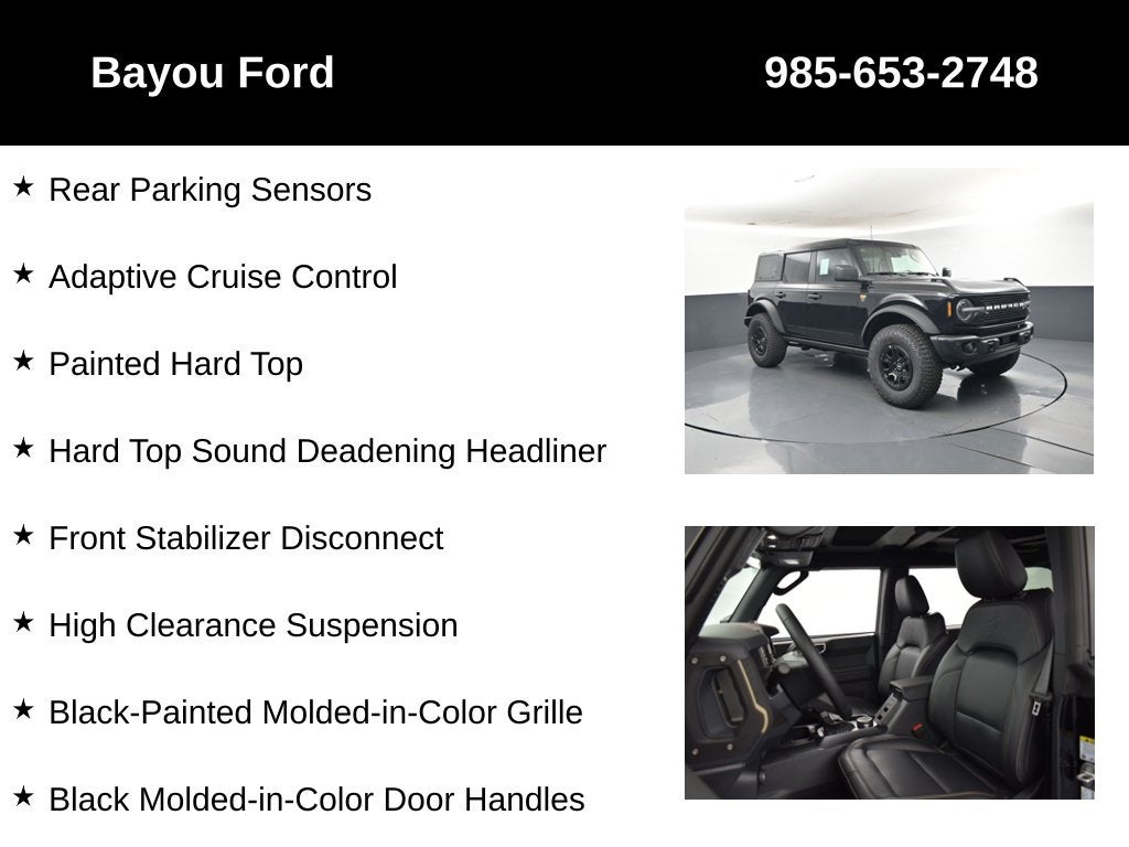 2026 Ford Bronco Badlands 334A