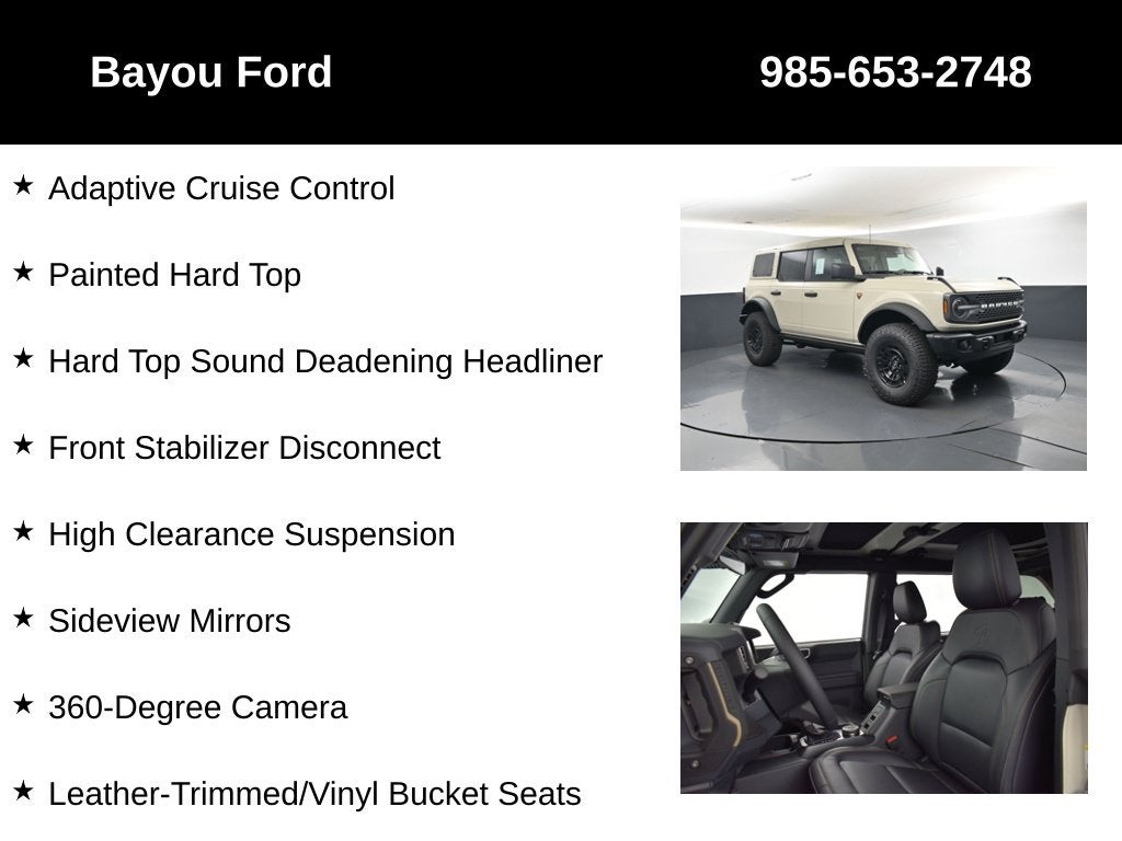2026 Ford Bronco Badlands 334A