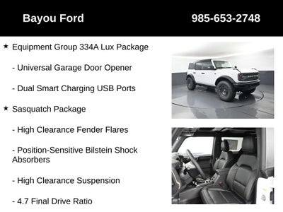 2025 Ford Bronco Badlands 334A