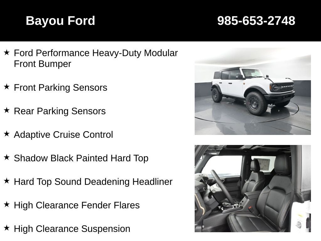 2025 Ford Bronco Badlands 334A