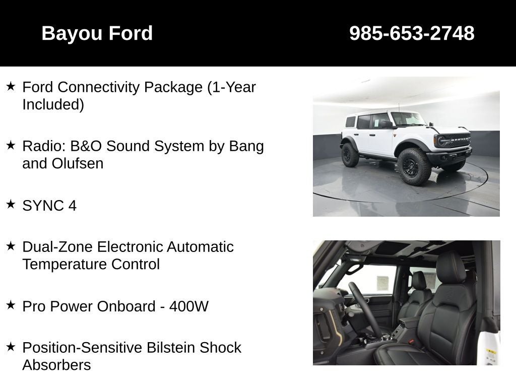 2026 Ford Bronco Badlands 334A