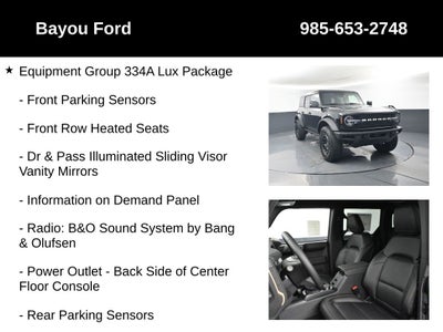 2025 Ford Bronco Badlands 334A