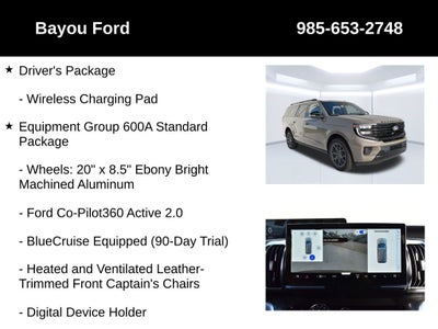 2027 Ford Expedition Max Platinum 600A