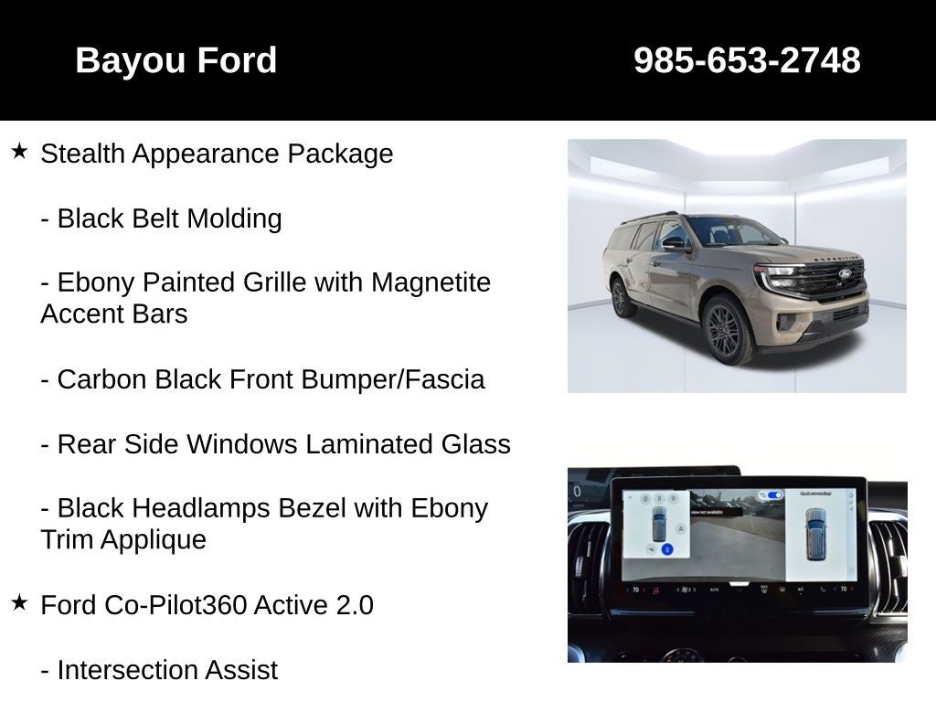 2027 Ford Expedition Max Platinum 600A