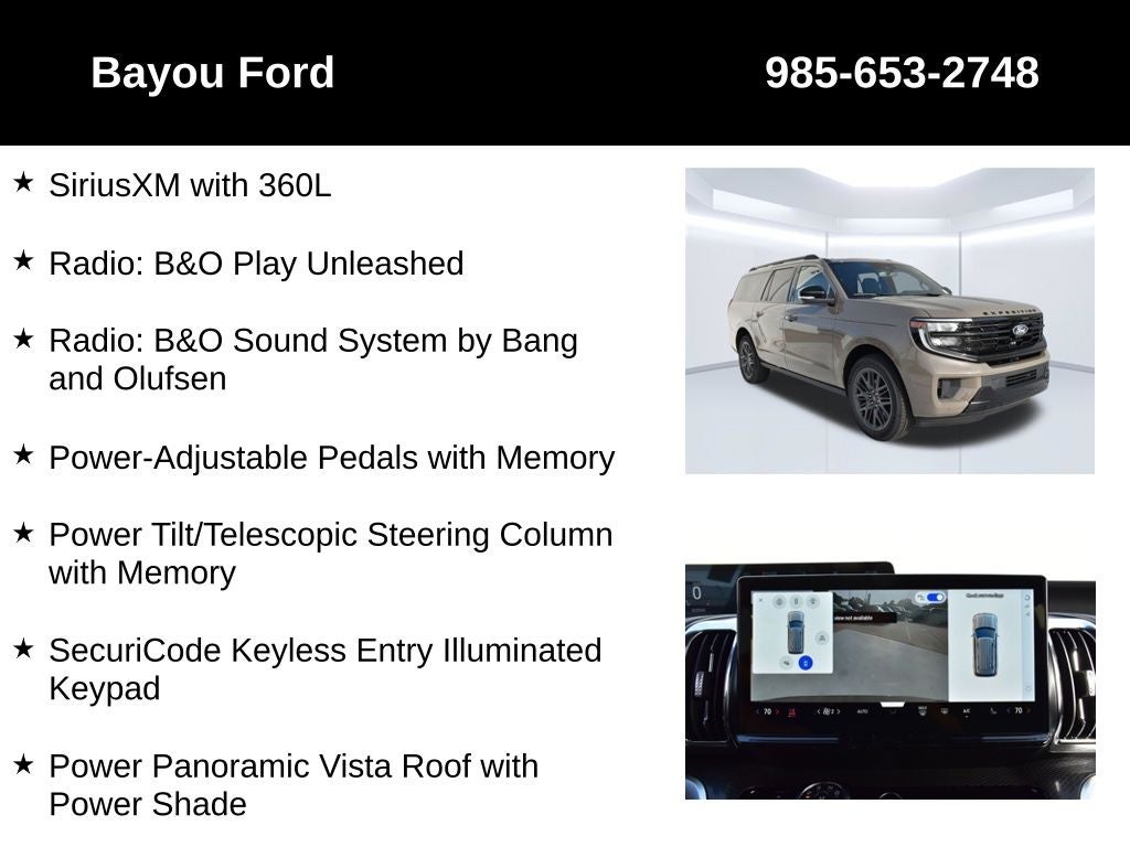 2027 Ford Expedition Max Platinum 600A