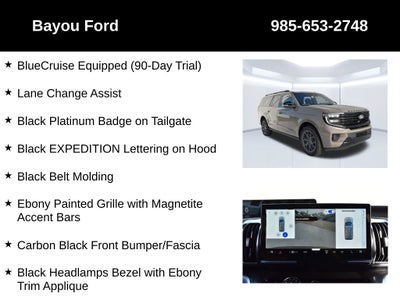 2027 Ford Expedition Max Platinum 600A