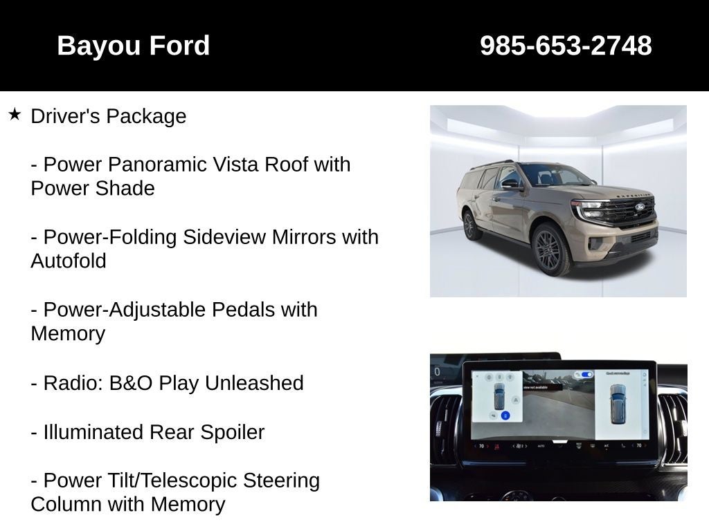 2027 Ford Expedition Max Platinum 600A
